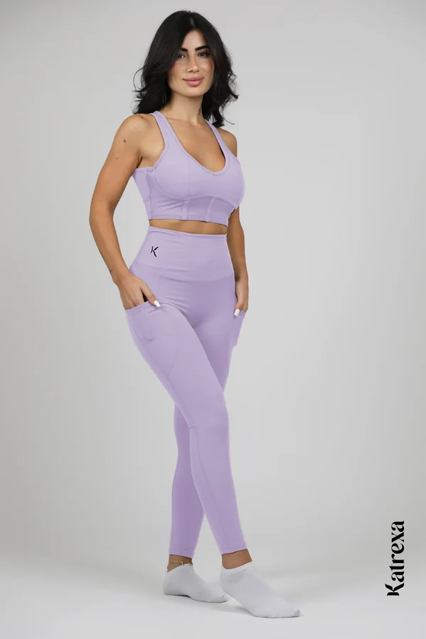 Katrexa's Sleek Purple Athletic Duo